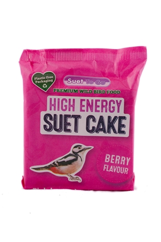 SUET TO GO Energie Blok Bessen 280 gr – Vetblok voor Tuinvogels