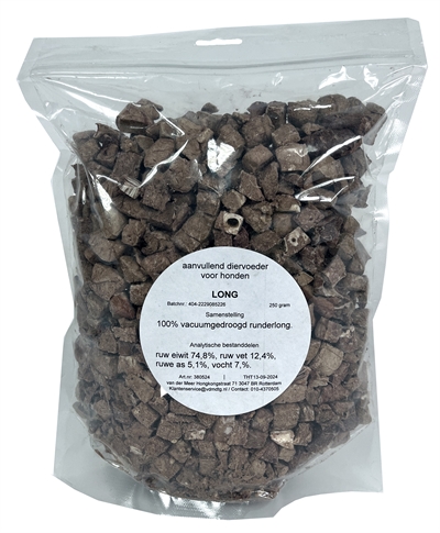 PETSNACK honden snack PETSNACK SUPERDRY LONG 250 gr – 100% runderlong