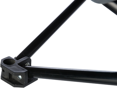 TRIXIE Hondenstretcher Stretcher - Inklapbaar metalen frame, afneembare wasbare bekleding - Donkergrijs/zwart - 69x96x20 cm