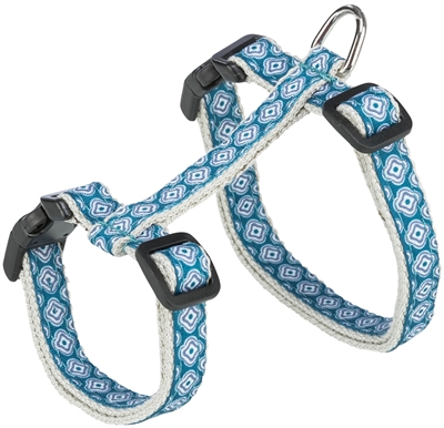 TRIXIE Kattentuig Grijs/BLAUW 27-45 cm – 120 cm riem