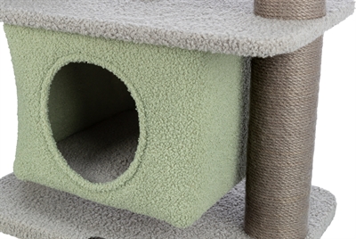 TRIXIE Krabpaal Lunito 71 cm – Grijs/Mintgroen voor Kittens