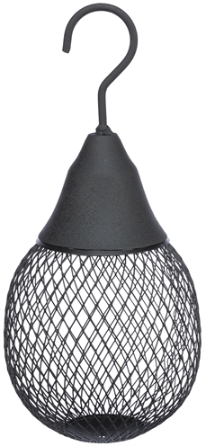 TRIXIE Voerdispenser Mezenbollen Pinda's 29×14×14 cm - Zwart