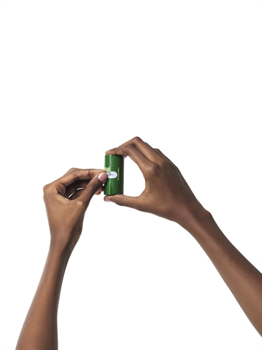 EARTH RATED Poepzakjes Lavendel Gerecycled 65% gerecycled & lekvrij - Lavendelgeur - 21x15 stuks