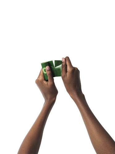 EARTH RATED Poepzakjes Lavendel Gerecycled 65% gerecycled & lekvrij - Lavendelgeur - 21x15 stuks