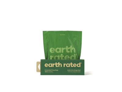 Earth Rated Poepzakjes Geurloos 300 stuks – Gerecycled, Lek-proof