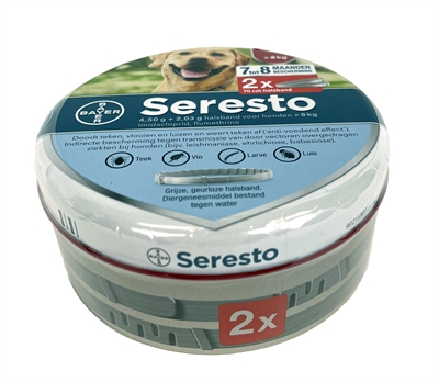 <span id="brand" data="bayer"/> Seresto Teken- en Vlooienband Hond L 70 cm – 2 st – Geurloos