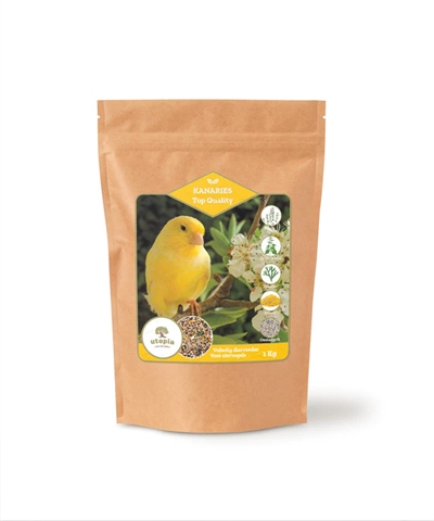 UTOPIA Kanaries Top Quality Vogelvoer 1 kg – Premium Mengeling
