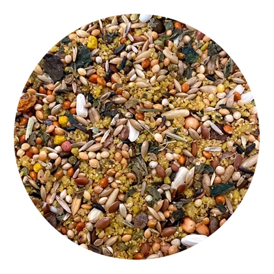 UTOPIA Grote parkietenvoer Afrikaans Top Quality Compleet, met tijm & zeewier - 1 kg