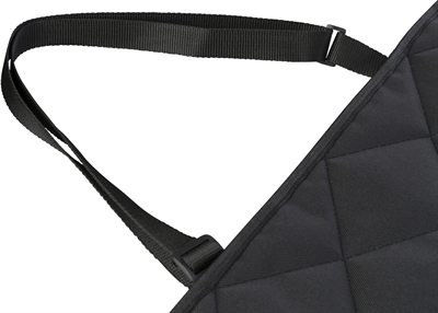 <span id="brand" data="trixie"/> Hondenkussen Autostoel Zwart 61×50×10 cm – Polyester