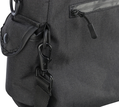 TRIXIE Uitlaat- & dummytas Veel vakken, waterdichte binnenzijde - Antraciet - 34x9x29 cm