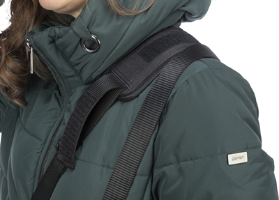 TRIXIE Uitlaat- & dummytas Veel vakken, waterdichte binnenzijde - Antraciet - 34x9x29 cm