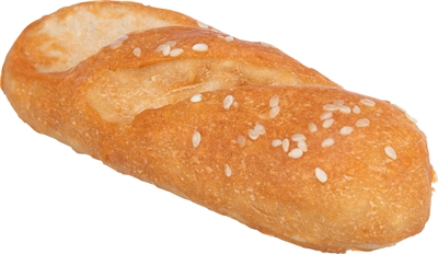 TRIXIE Kauwsnack Denta Fun Mini Baguette - Kip & runderhuid, glutenvrij, zonder toegevoegde suikers - 13 cm - 50 st