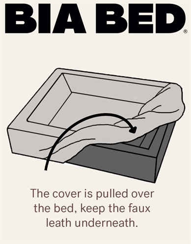 <span id="brand" data="bia"/> Hondenmand Hoes <span id="brand" data="bia bed"/> Rib Zand 100×80 cm – Corduroy