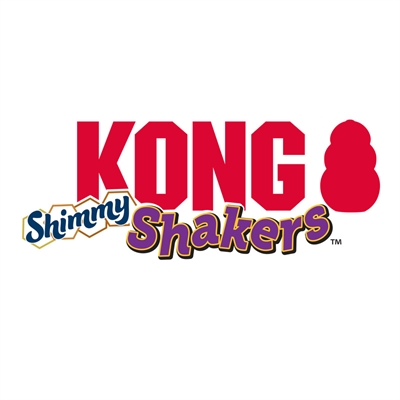 KONG hondenspeeltje KONG SHIMMY SHAKERS Meeuw 28×22 cm – Blauw
