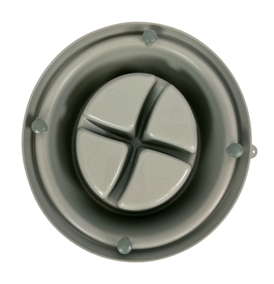 HAPPY PET MAD ABOUT PETS VOERBAK ADAGIO SLOW FEEDER MOKKA