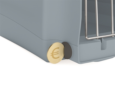 IMAC Reismand Linus Cabrio Lichtblauw 50×32×34,5 cm – Gerecycled