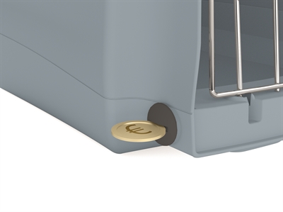 IMAC Reismand Linus Cabrio Lichtblauw 50×32×34,5 cm – Gerecycled