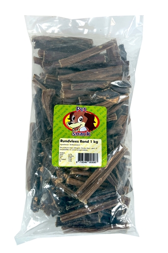 PETSNACK Honden Snack Keelpit Rundvlees 1 KG – Gedroogd