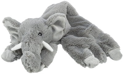 TRIXIE Hondenspeelgoed Be Eco Hangende Olifant | 100% gerecycled, geluidloos - 50 cm