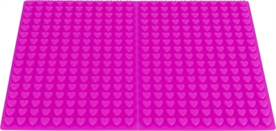 TRIXIE Bakmat Silicone Hartjes 38×28 cm – Hondenkoekjes en Kattensnoepjes