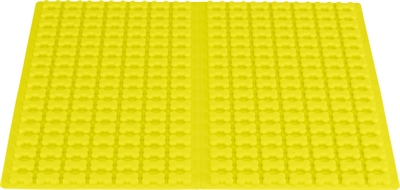 TRIXIE Bakmat voor hond Met botjes | Multifunctioneel (bak, lik & vriezer) -40–230°C | Vaatwasserbestendig - 38x28 cm