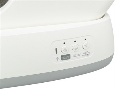 TRIXIE Selbstreinigende Katzentoilette Weiß 53×52×55,5 cm - Kunststoff