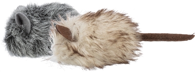 TRIXIE Pluche Muis Catnip 9 cm – Assorti Kattenspeeltje
