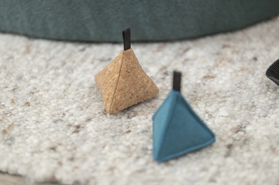 TRIXIE Kattenspeelgoed Piramide Citystyle 7×7 cm – Vilt Catnip