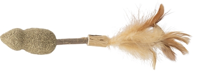 TRIXIE Kattenspeelgoed Matatabi Lolly Muis met matatabi en catnip | Met veren - 20 cm