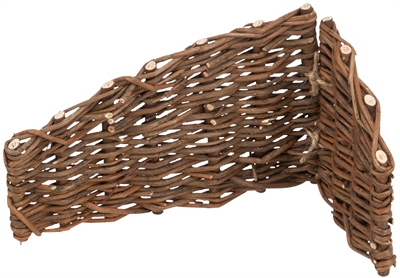 TRIXIE Hoekelement Muis Hamster Wilg 20×10×13 cm – Natuurlijke Takken