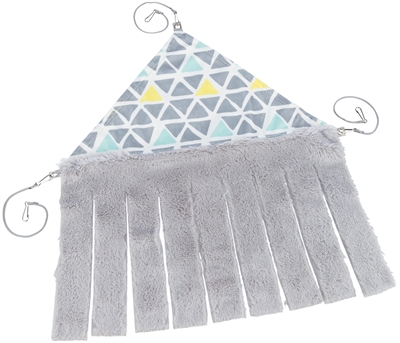 TRIXIE Grot en Hangmat Knaagdieren en Konijnen 41×27×23 cm – Pluche