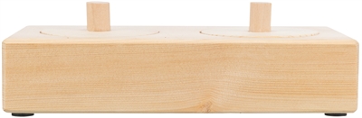 TRIXIE Snack Box Ratten & Konijnen Hout 14×3×7 cm – Intelligentiespel