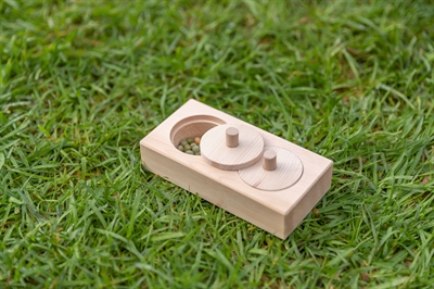 TRIXIE Snack Box Ratten & Konijnen Hout 14×3×7 cm – Intelligentiespel