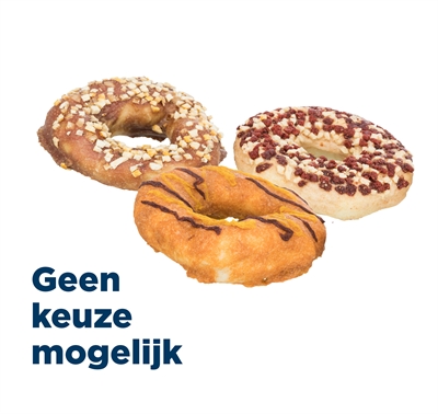 TRIXIE Honden Donuts Mix Assorti 10 cm – Glutenvrij (50 st)