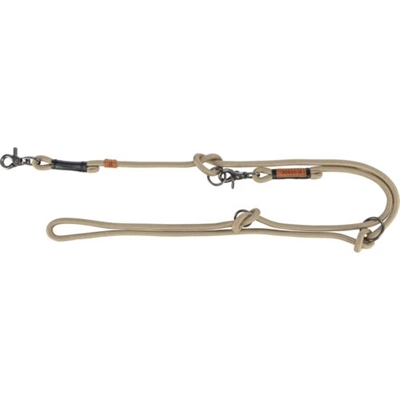 TRIXIE Hondenriem Be Nordic Verstelbaar Zand/Zwart 200×0,8 cm – Modieus