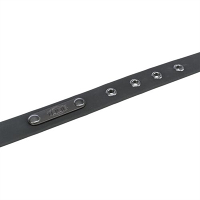 TRIXIE Halsband Hond PVC Zwart 30-37×2 cm – Stijlvol en Verstelbaar