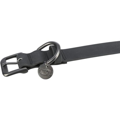 TRIXIE Halsband Hond PVC Zwart 50-57×3 cm – Stijlvol en Waterafstotend