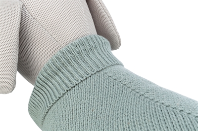 TRIXIE Hondentrui Berlin warm met kraag en beenlussen - salie - 30 cm