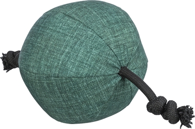 TRIXIE Hondenspeelgoed Bal Met Touw Gerecycled 14×34 cm – 2 Stuks