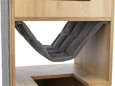 TRIXIE Krabpaal Citystyle | Sisal krabvlak en 4 ligplekken - Bruin/grijs - 105 cm