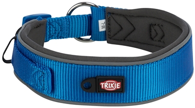 TRIXIE Halsband Hond Extra Breed Royal Blauw/Grafiet 33-42×3,5 cm