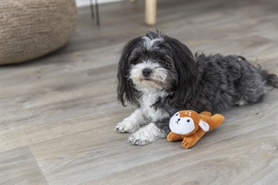 TRIXIE Hondenspeelgoed Ree Pluche 12×12 cm – Geluidloos 3 stuks