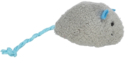 TRIXIE Kattenspeelgoed Muis Pluche met catnip - 5 cm
