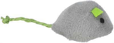 TRIXIE Kattenspeelgoed Muis Pluche met catnip - 5 cm