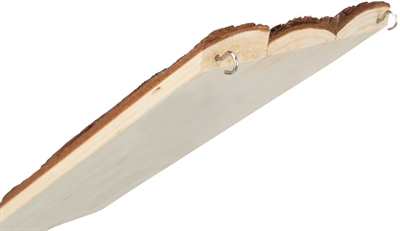 TRIXIE Loopplank Konijnen & Cavia's Schorshout 40×15 cm – 4 stuks