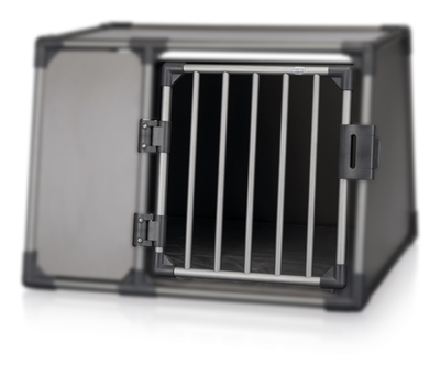 TRIXIE Tür Aluminium-Transportbox L 39338 66×40 cm – LARGE