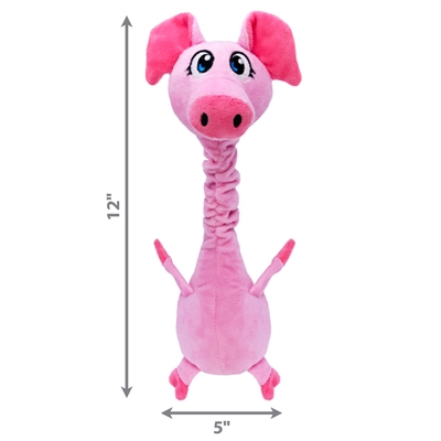 KONG hondenspeeltje KONG SHAKERS BOBZ VARKEN 33×14×9 cm – Roze