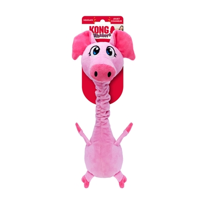 KONG hondenspeeltje KONG SHAKERS BOBZ VARKEN 33×14×9 cm – Roze