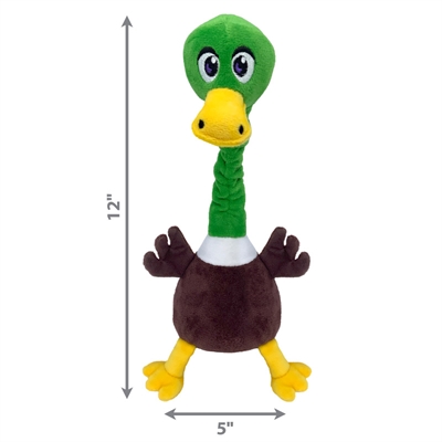 KONG hondenspeeltje KONG SHAKERS BOBZ EEND 29×10×9 cm – Groen