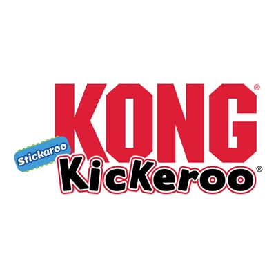 KONG Kattenspeeltje Kickeroo Stickeroo Blauw 26×11,5×2 cm – Catnip